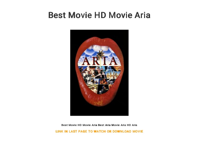 Aria movies download 2017